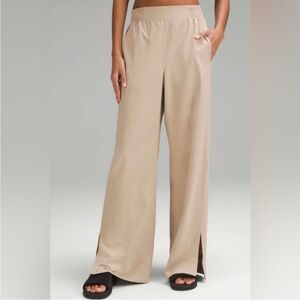 Lululemon Stretch Woven Wide Leg High Rise Pants